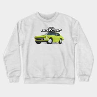 240z Fairlady classic sport coupe green light Crewneck Sweatshirt